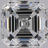 2.5 Carat Asscher Cut Natural Diamond - G VS1 - 2.5ct - EX Cut Grade