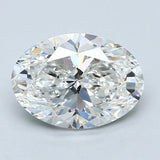 2 Carat Oval - Natural Diamond - 2.02 - G - SI1 - VG - EX - EX