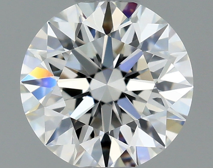 1/2 Carat Round Cut Natural Diamond - F VVS1 - 0.58ct - EX Cut Grade
