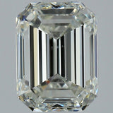 1.5 Carat Natural Diamond - EMERALD - 1.5 - J - VS1