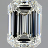 2 Carat Emerald - Natural Diamond - 2.01 - J - VVS1 - EX - EX