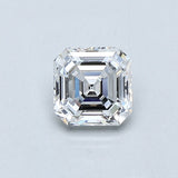 1 Carat Asscher - Natural Diamond - 0.9 - E - VVS2 - VG - EX - EX