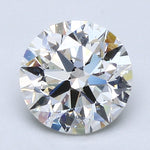 2 Carat Round Cut Natural Diamond - J SI2 - 1.9ct - EX Cut Grade