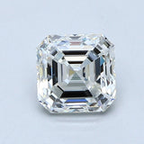 1 Carat Asscher - Natural Diamond - 1.26 - I - VS1 - EX - EX - EX