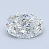 2 Carat Oval - Natural Diamond - 2.21 - G - SI1 - EX - EX