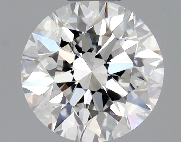 1/2 Carat Round Cut Natural Diamond - F VVS1 - 0.56ct - EX Cut Grade