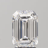 3 Carat Emerald - Natural Diamond - 3.2 - F - VS2 - VG - EX - EX