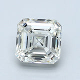 1.5 Carat Asscher - Natural Diamond - 1.5 - J - VS1 - VG - EX - EX
