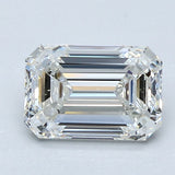 1.5 Carat Emerald - Natural Diamond - 1.51 - H - VVS1 - VG - EX - EX