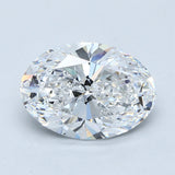 3 Carat Oval - Natural Diamond - 3.03 - D - VS1 - EX - EX