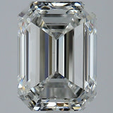 2 Carat Natural Diamond - EMERALD - 2.3 - H - VS1