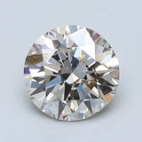 1 Carat Round - Natural Diamond - 1.06 - K - I1 - EX - EX - VG