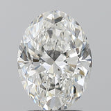 1.5 Carat Oval - Natural Diamond - 1.7 - F - SI1 - VG - EX - VG