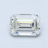 1.5 Carat Emerald - Natural Diamond - 1.41 - H - VVS1 - EX - EX - EX