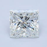 2 Carat Princess - Natural Diamond - 2.01 - H - SI1 - VG - EX - EX