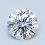 1.5 Carat Round - Natural Diamond - 1.52 - E - SI1 - EX - EX - EX