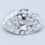 2 Carat Oval Cut Natural Diamond - D VS2 - 3.27ct - VG Cut Grade