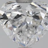 1 Carat Heart - Natural Diamond - 1.05 - D - SI1 - VG - G