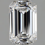 1.5 Carat Emerald - Natural Diamond - 1.5 - D - VVS2 - EX - EX - VG