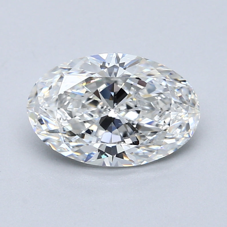 2 Carat Oval Cut Natural Diamond - F SI1 - 2.0ct - EX Cut Grade