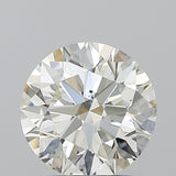 2 Carat Round - Natural Diamond - 2.01 - K - SI1 - EX - EX - EX
