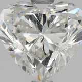 1.5 Carat Heart - Natural Diamond - 1.7 - J - SI2 - EX - EX