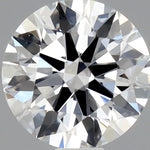 1/2 Carat Round Cut Natural Diamond - E VVS2 - 0.54ct - EX Cut Grade