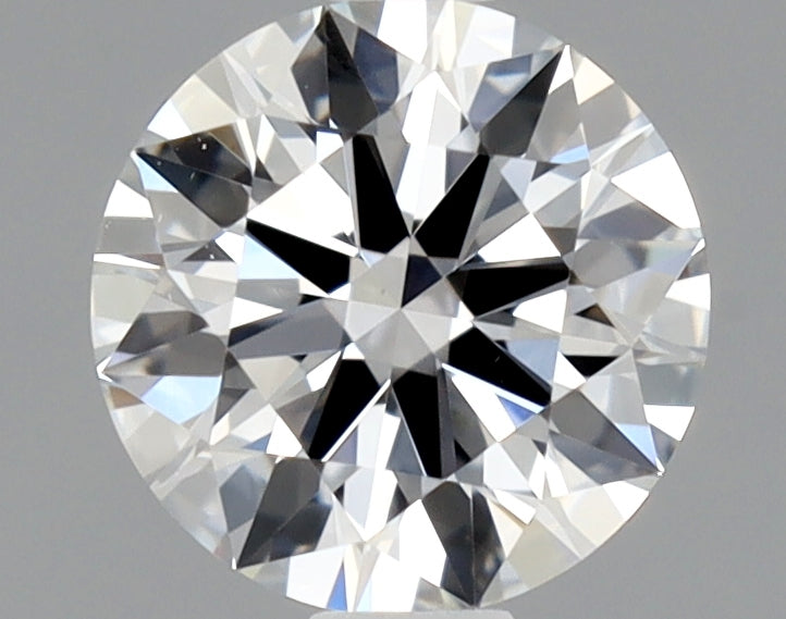 1/2 Carat Round Cut Natural Diamond - E VVS2 - 0.54ct - EX Cut Grade