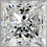 1 Carat Princess - Natural Diamond - 1.21 - H - VS1 - EX - VG