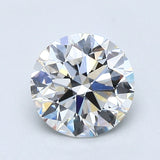 1 Carat Round - Natural Diamond - 1.33 - F - VVS1 - EX - EX - EX