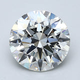 3 Carat Round - Natural Diamond - 3.01 - H - VS2 - EX - EX - EX