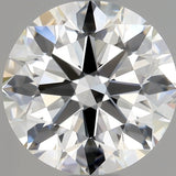 1 Carat Round - Natural Diamond - 1.02 - G - VVS1 - EX - EX - EX