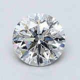 1.5 Carat Round - Natural Diamond - 1.5 - E - I1 - EX - EX - EX