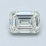2 Carat Emerald - Natural Diamond - 2 - J - VVS2 - VG - EX - EX