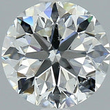 2 Carat Round - Natural Diamond - 2.01 - I - SI2 - VG - EX - EX