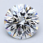 3 Carat Round Cut Natural Diamond - G VS2 - 3.0ct - EX Cut Grade