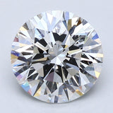 3 Carat Round Cut Natural Diamond - G VS2 - 3.0ct - EX Cut Grade