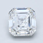 4 Carat Asscher Cut Natural Diamond - F VS2 - 4.06ct - EX Cut Grade