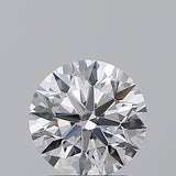 1.5 Carat Round - Natural Diamond - 1.4 - D - VVS1 - EX - EX - EX
