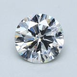 1 Carat Round Cut Natural Diamond - F SI2 - 0.98ct - G Cut Grade