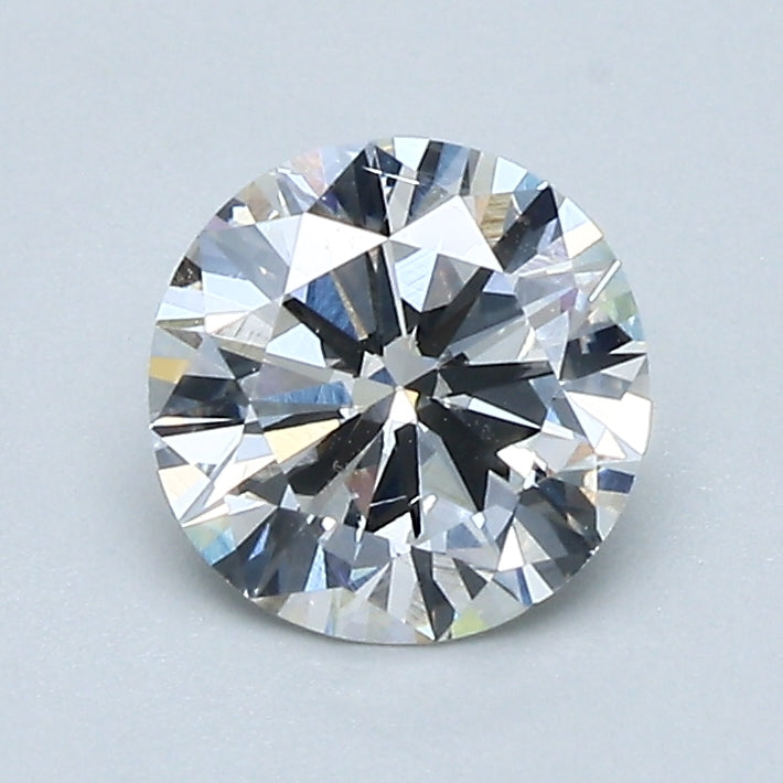 1 Carat Round Cut Natural Diamond - F SI2 - 0.98ct - G Cut Grade