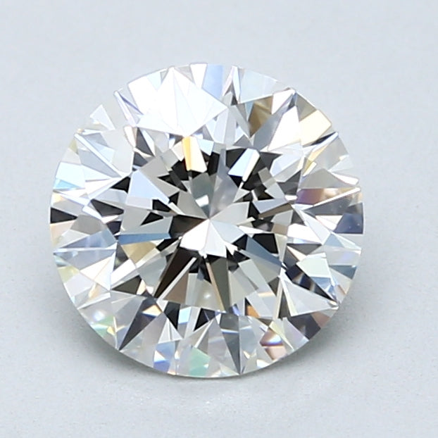 1.5 Carat Round Cut Natural Diamond - H VS1 - 1.73ct - EX Cut Grade
