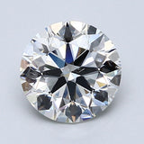 1.5 Carat Round - Natural Diamond - 1.71 - I - SI2 - EX - EX - EX