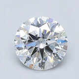 1.5 Carat Round - Natural Diamond - 1.5 - F - SI2 - EX - EX - EX