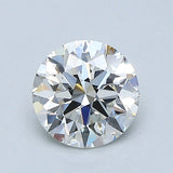 1 Carat Round - Natural Diamond - 1.07 - G - VVS1 - EX - EX - EX