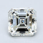 1.5 Carat Asscher Cut Natural Diamond - J VS1 - 1.7ct - VG Cut Grade