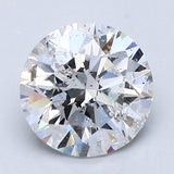 1.5 Carat Round - Natural Diamond - 1.76 - D - I1 - EX - EX - EX