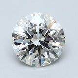 1.5 Carat Round - Natural Diamond - 1.5 - I - SI2 - EX - EX - EX