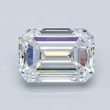 4.5 Carat Emerald - Natural Diamond - 4.55 - E - VS2 - EX - EX