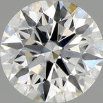 1/2 Carat Round Cut Natural Diamond - F VVS1 - 0.64ct - EX Cut Grade